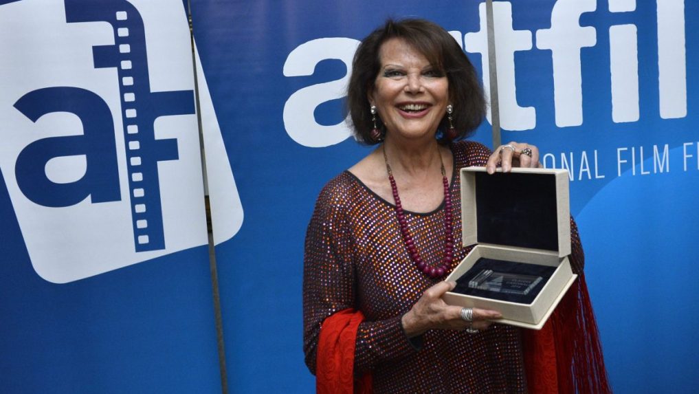 Na archívnej snímke talianska herečka Claudia Cardinaleová.