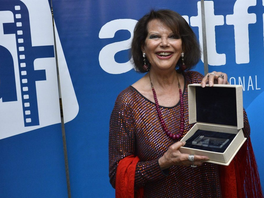 Na archívnej snímke talianska herečka Claudia Cardinaleová.