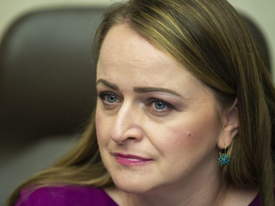 Prezidentka KOZ Monika Uhlerová.