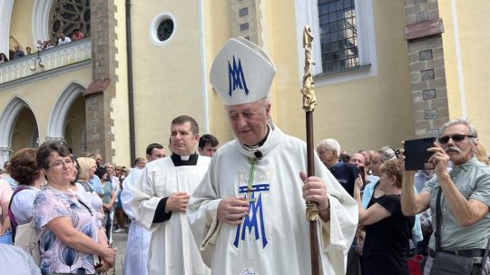 Na snímke pražský arcibiskup Jan Graubner.