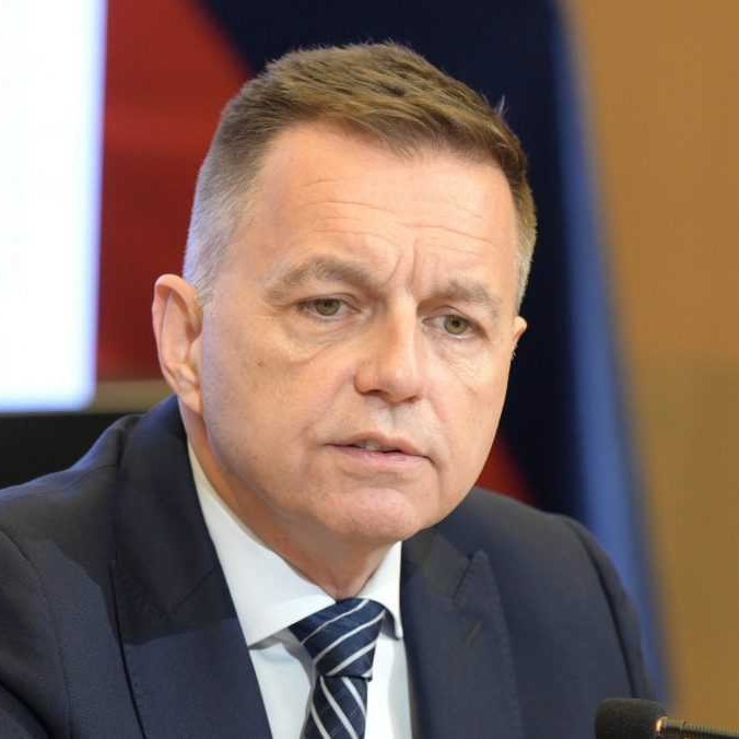 Guvernér Národnej banky Slovenska (NBS) Peter Kažimír.