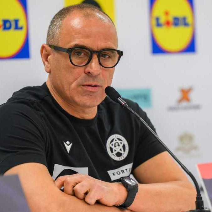 Na snímke tréner slovenskej futbalovej reprezentácie Francesco Calzona.