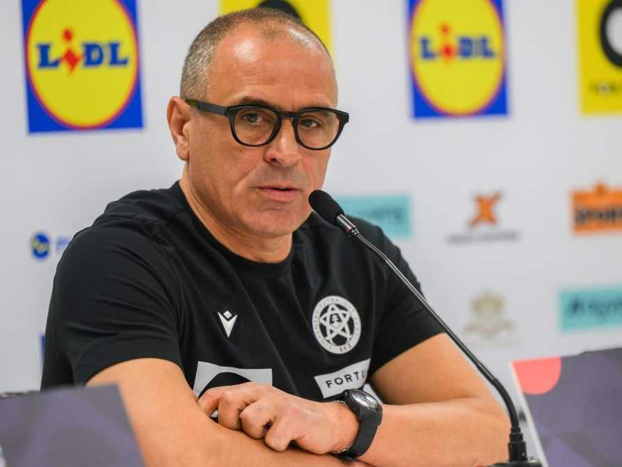 Na snímke tréner slovenskej futbalovej reprezentácie Francesco Calzona.