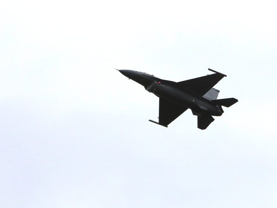 Ilustračná snímka stíhačky F-16.