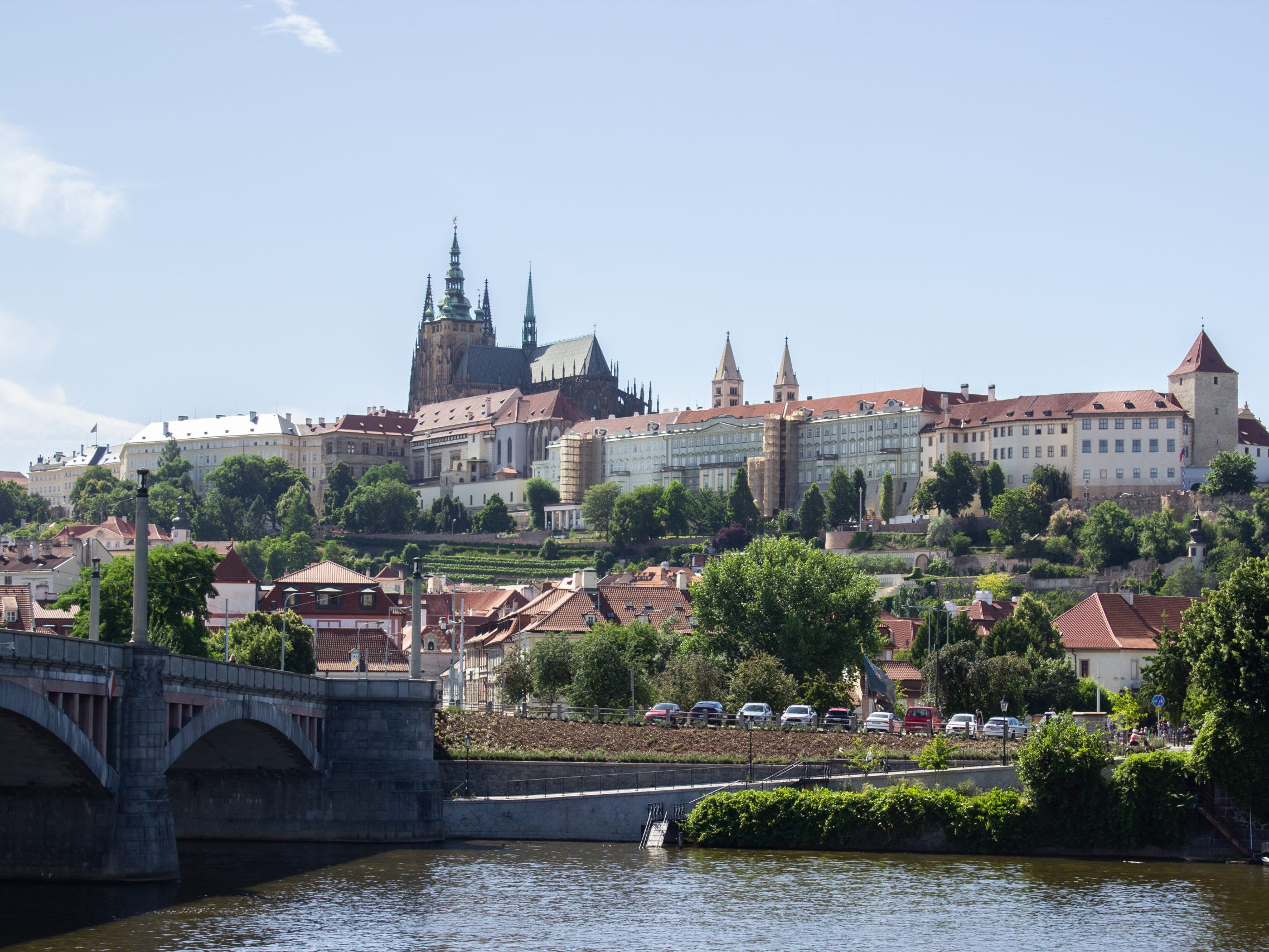 komplex budov Pražského hradu
