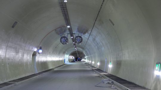 Tunel Višňové v júli 2025.