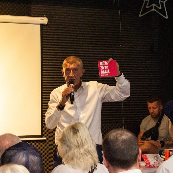 Na snímke Andrej Babiš.