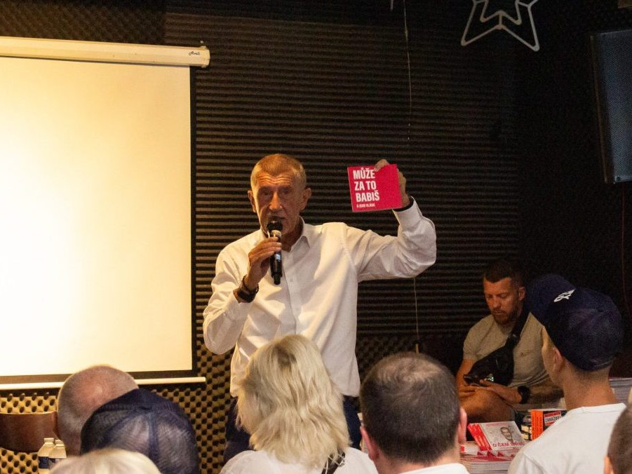 Na snímke Andrej Babiš.