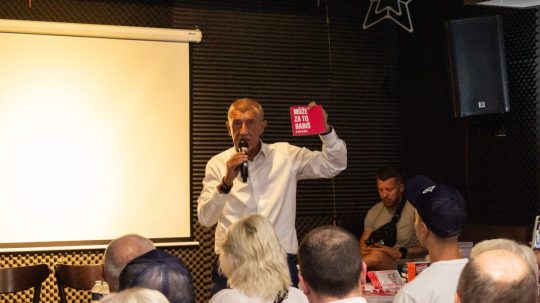 Na snímke Andrej Babiš.