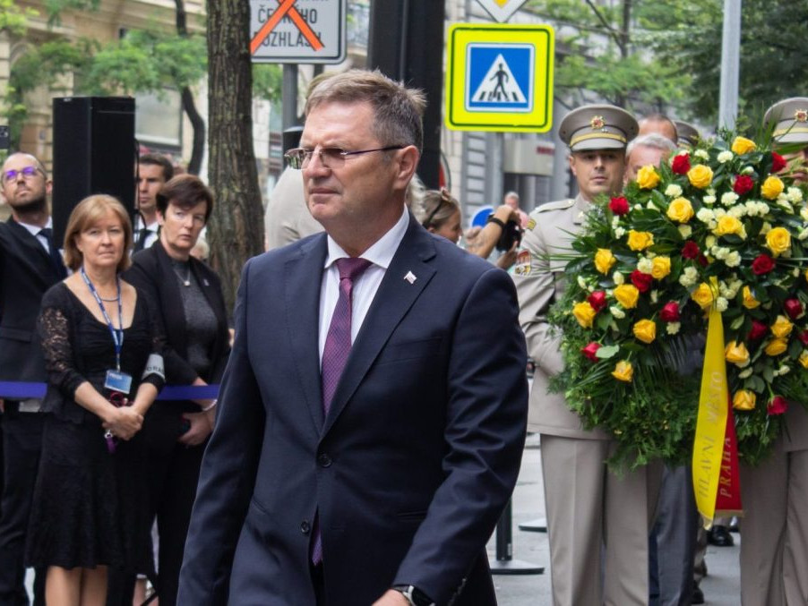 Veľvyslanec v Českej republike Martin Muránsky.