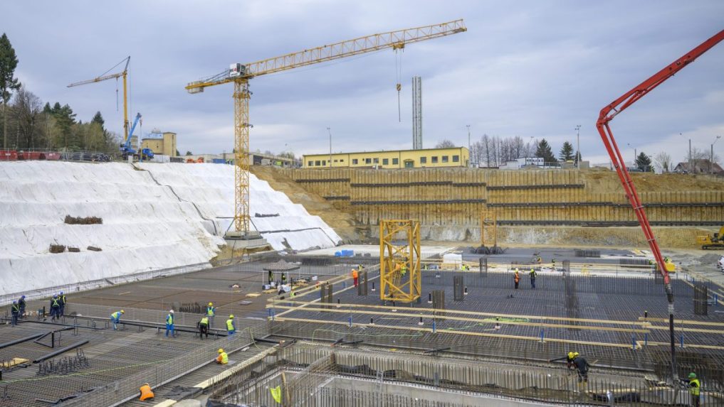 Výstavba novej vojenskej nemocnice v Prešove.