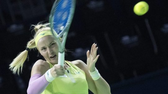 Na snímke slovenská tenistka Rebecca Šramková.