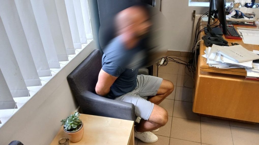 Zadržaný muž v Poľsku.