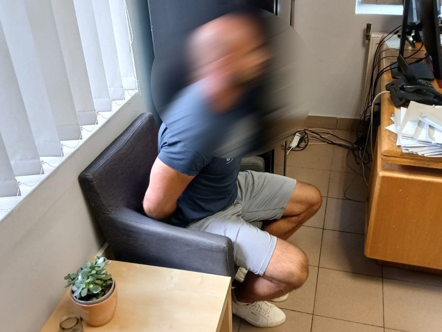 Zadržaný muž v Poľsku.