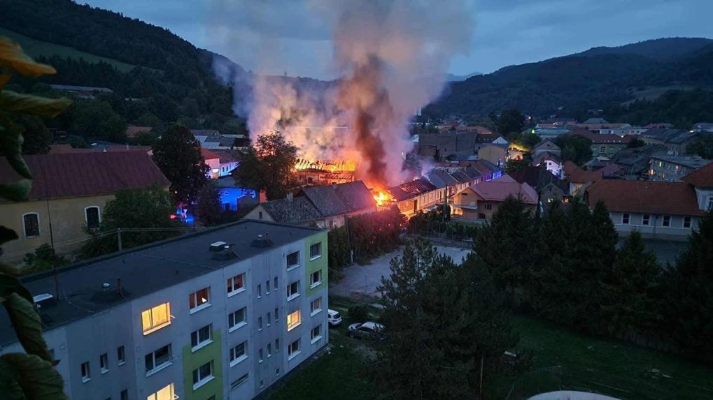 PoÃ…Â¾iar v meste DobÃ…Â¡inÃƒÂ¡.