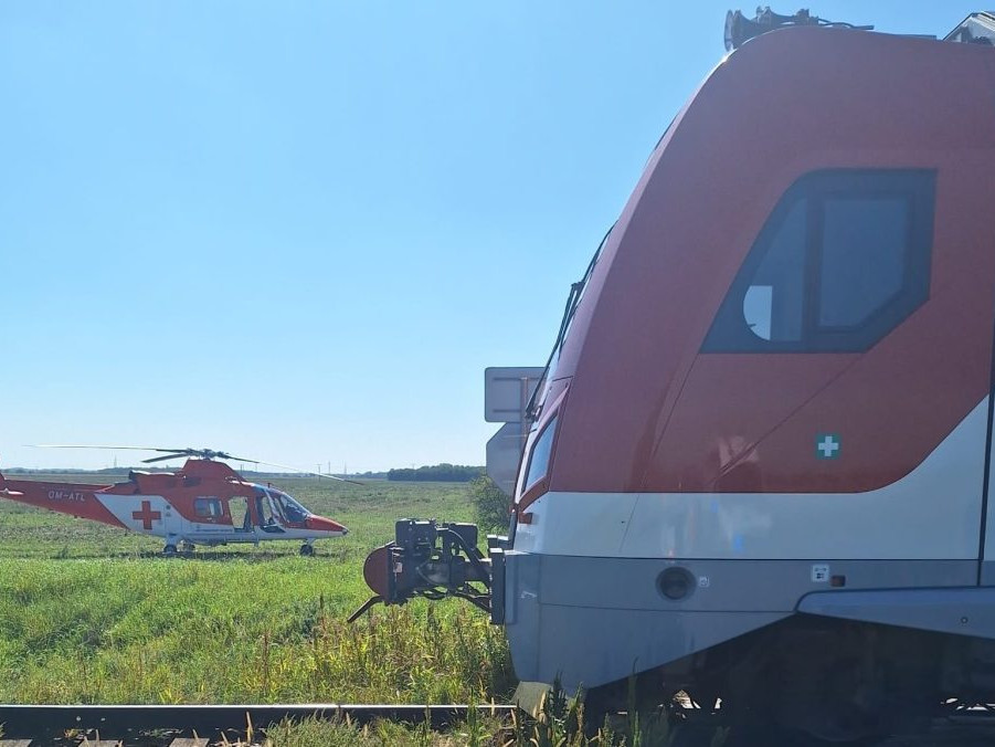 Na snímke miesto nehody.