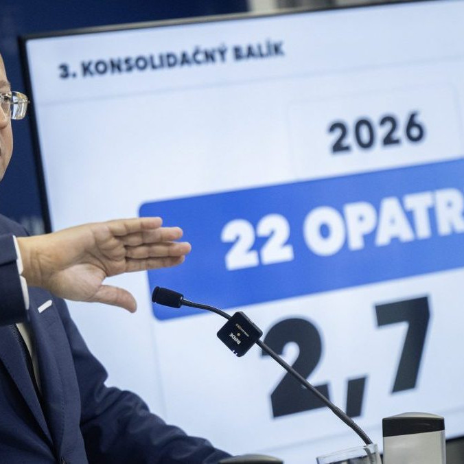 Na snímke minister financií SR Ladislav Kamenický.