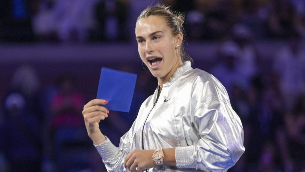 Bieloruská tenistka Arina Sabalenková.