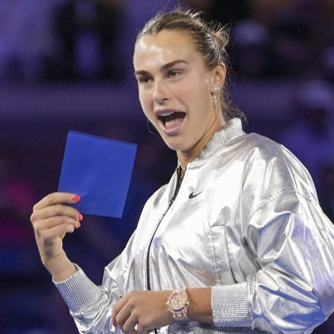 Bieloruská tenistka Arina Sabalenková.