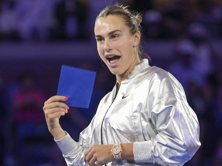 Bieloruská tenistka Arina Sabalenková.