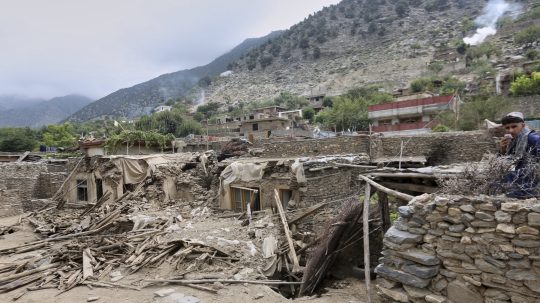 Zemetrasenie v Afganistane