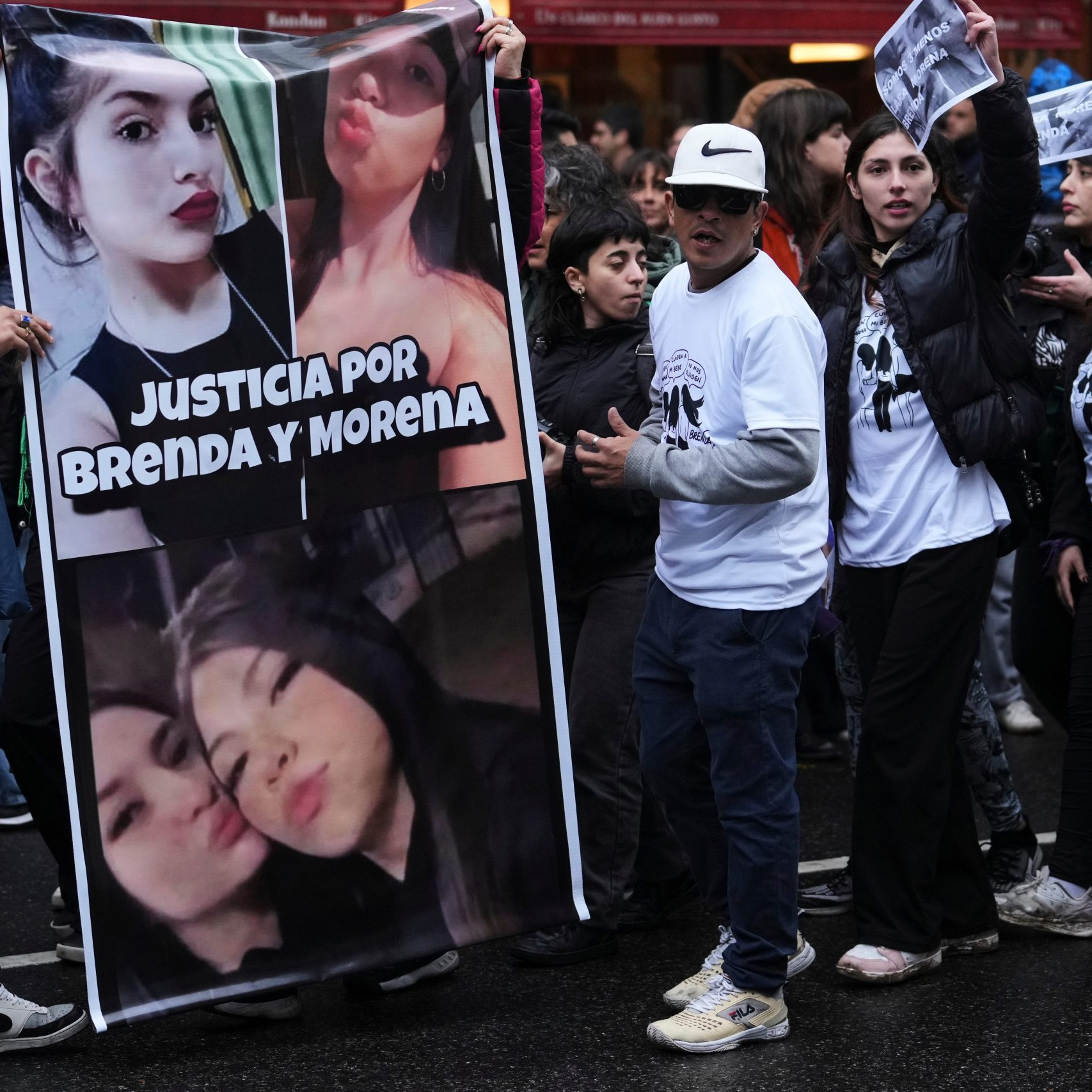 Protesty proti vraždám v Buenos Aires