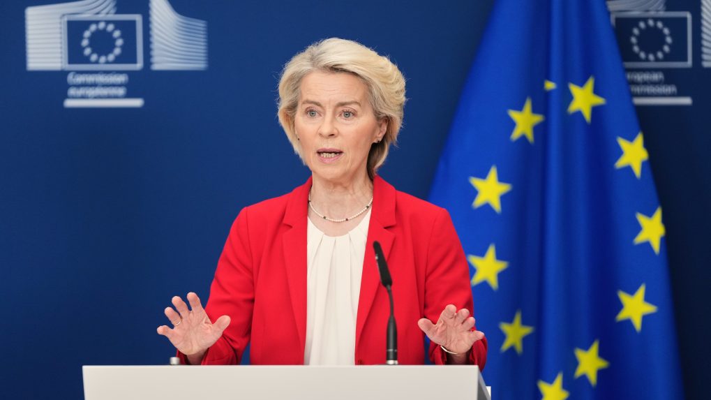 Predsedníčka Európskej komisie Ursula von der Leyenová.