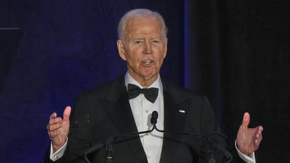 Na snímke bývalý prezident USA Joe Biden.