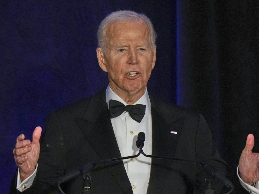 Na snímke bývalý prezident USA Joe Biden.