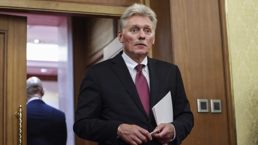 Hovorca Kremľa Dmitrij Peskov.
