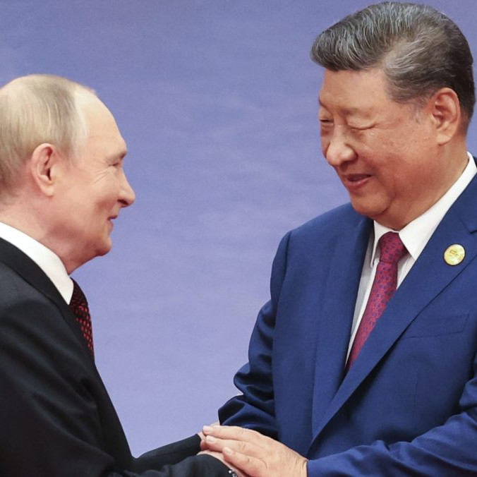Vladimir Putin a Si Ťin-pching