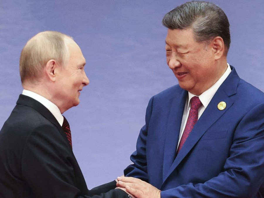 Vladimir Putin a Si Ťin-pching