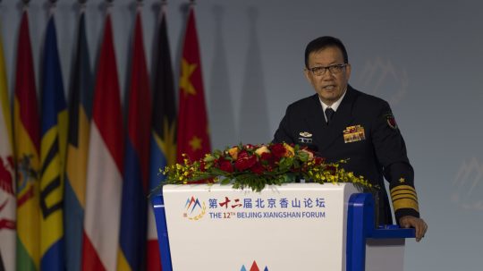 čínsky minister obrany Tung Ťün