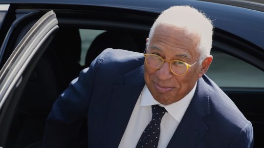 Predseda Európskej rady António Costa.