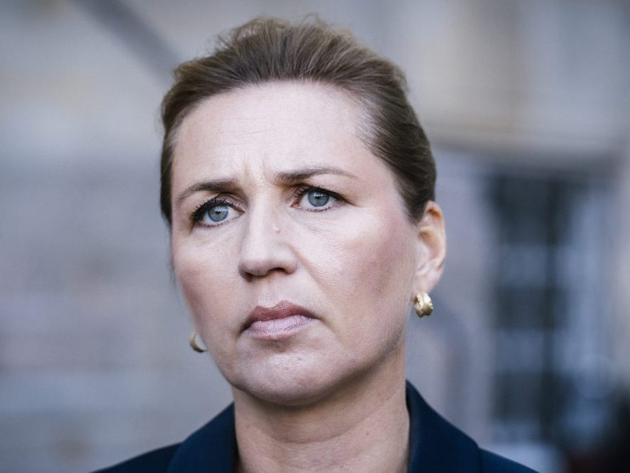 Dánska premiérka Mette Frederiksenová.