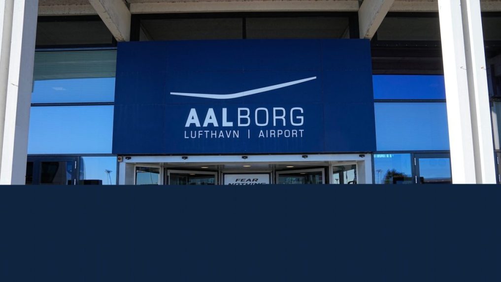 Na snímke zatvorené letisko v Aalborgu.