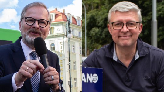 Petr Fiala a Karel Havlíček