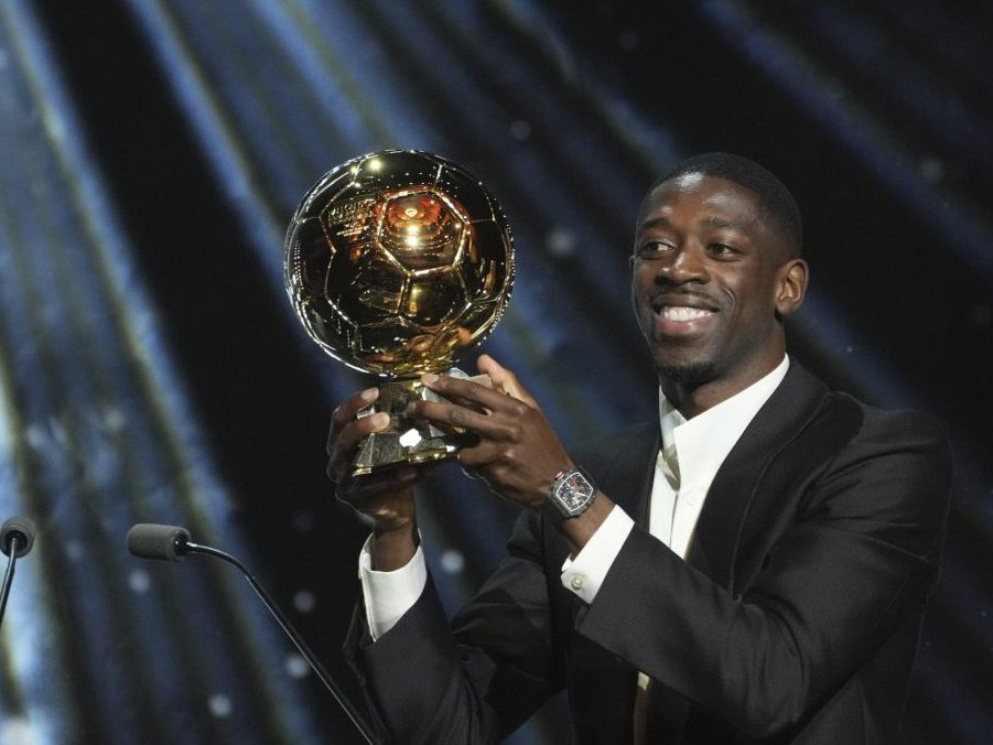 Ousmane Dembélé získal Zlatú loptu magazínu France Football.