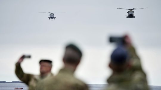 Výcvik vojakov z viacerých európskych členských štátov NATO.