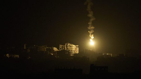 bombardovanie Gazy
