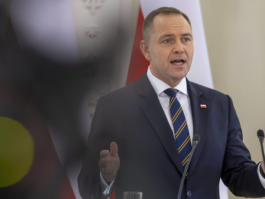 Poľský prezident Karol Nawrocki.