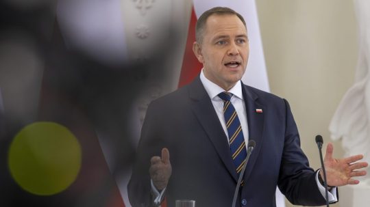 Poľský prezident Karol Nawrocki.