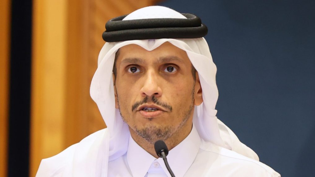 Katarský premiér Muhammad bin Abdarrahmán Ál Sání.