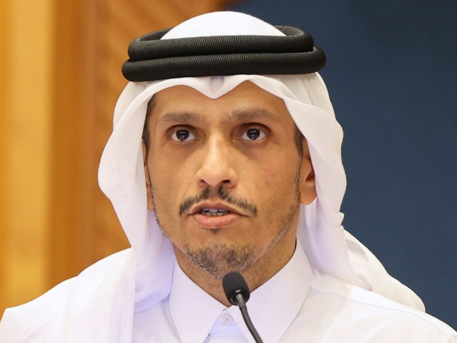 Katarský premiér Muhammad bin Abdarrahmán Ál Sání.