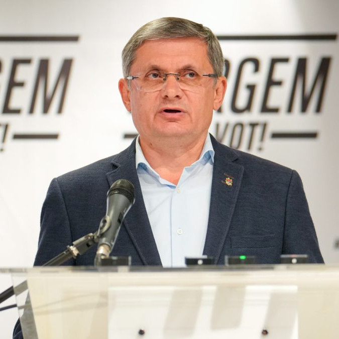 Predseda moldavského parlamentu a líder strany PAS Igor Grosu.