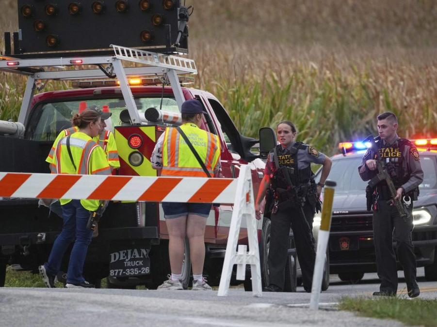 policajti v Pensylvánii