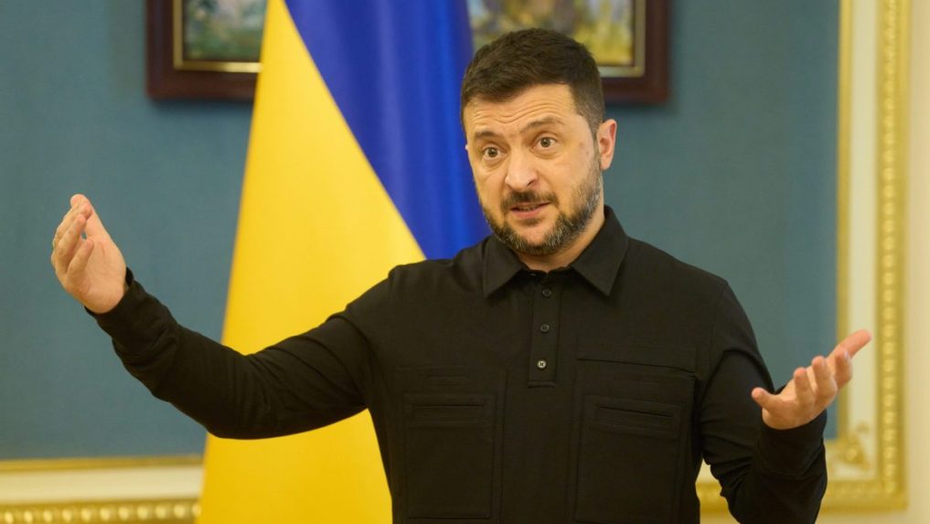 Ukrajinský prezident Volodymyr Zelenskyj.
