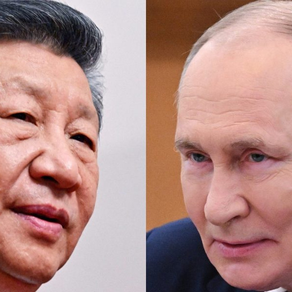 Si Ťin-pching a Vladimir Putin