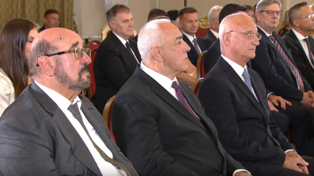 Ján Telenský, Štefan Grman a Jozef Banáš.