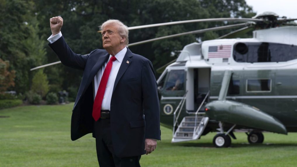 Na snímke americký prezident Donald Trump.
